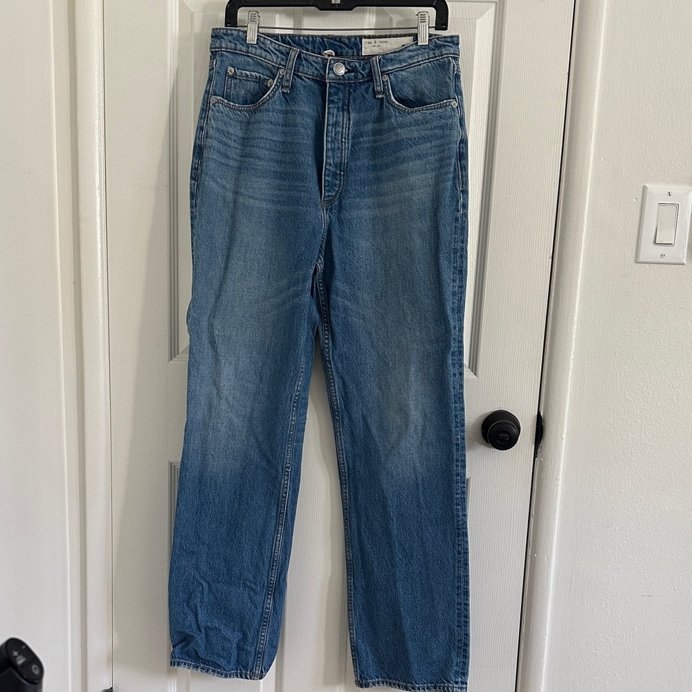Women’s mid rise rag and bone jeans